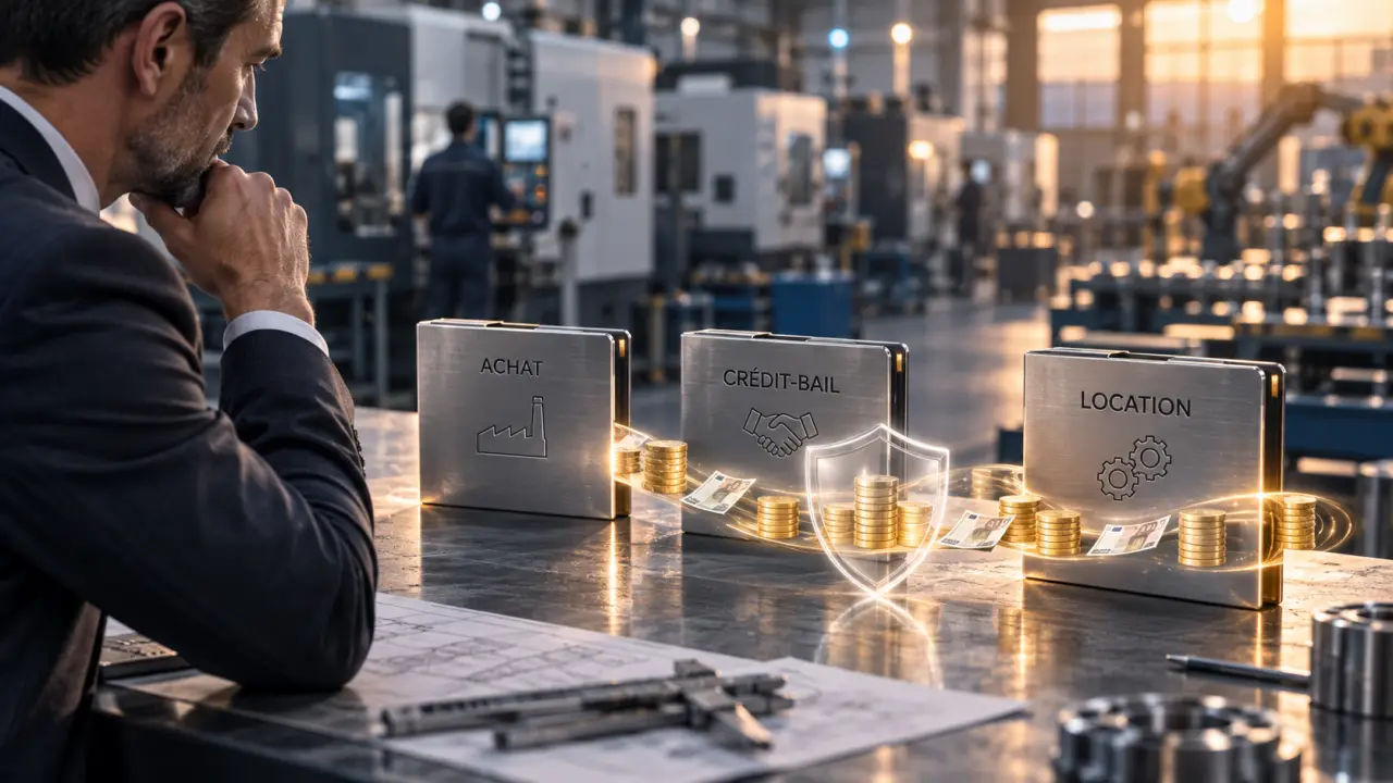 Achat, crédit-bail ou location : quel financement protège vraiment la trésorerie industrielle ?