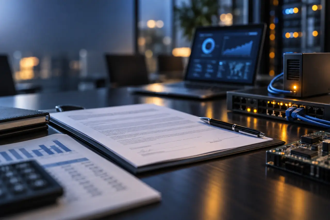 Infogérance informatique pour PME : le contrat qui encadre les services, les coûts et les pannes