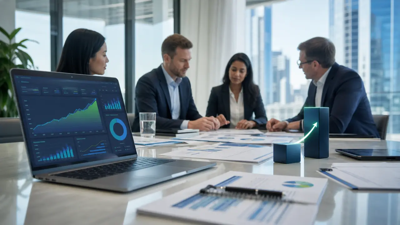 Photographie corporate d’un environnement SaaS B2B en croissance