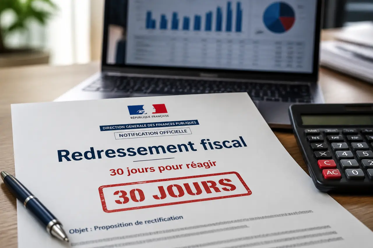 Redressement fiscal : 30 jours pour réagir et éviter les majorations de 40 %