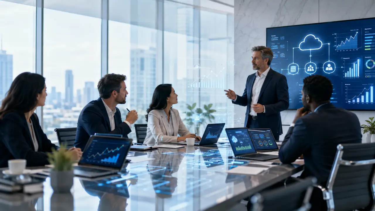 Illustration de l'article sur la valorisation SaaS B2B en 2026