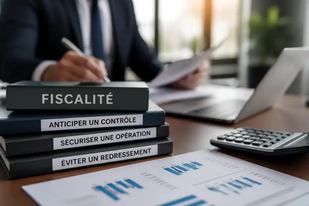 Fiscaliste : anticiper un contrôle, sécuriser une opération et éviter un redressement