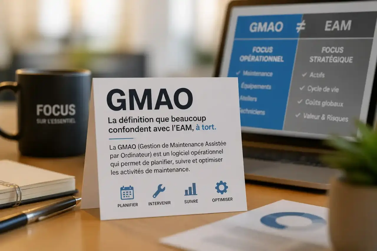 GMAO : la définition que beaucoup confondent avec l'EAM, à tort